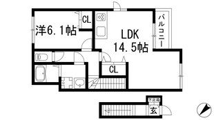 NORTH34.83の物件間取画像